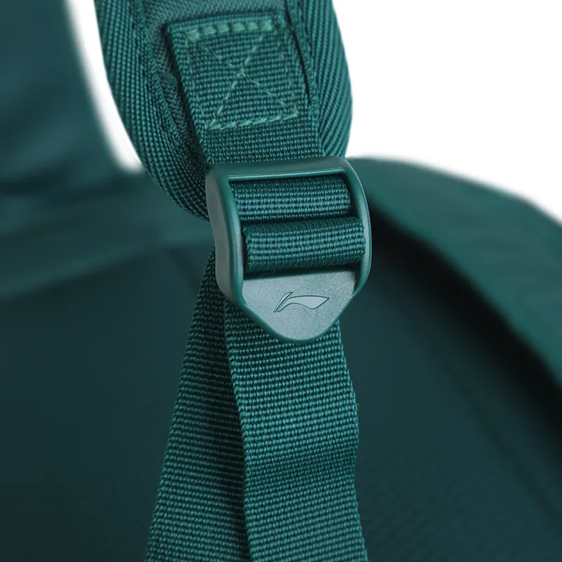 LiNing Polyester Backpack Unisex Green-3