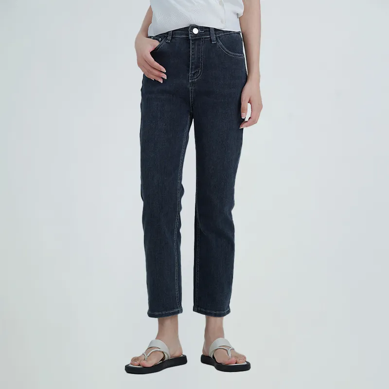 ELOF Jeans Women's Dark Blue-2