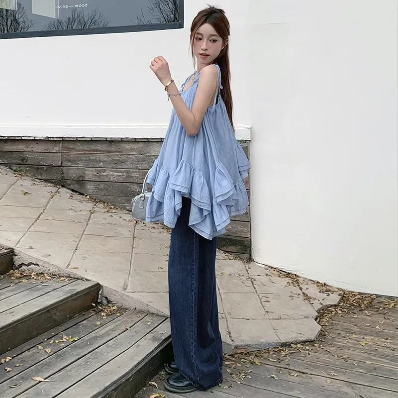ELOF Jeans Women's Blue-4