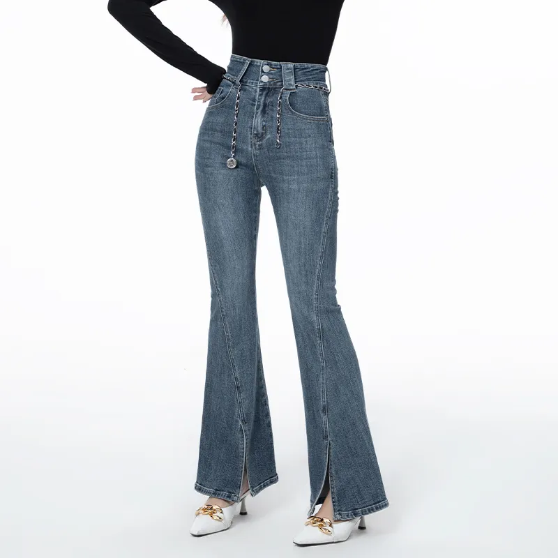 ELOF Jeans Women's Blue-3
