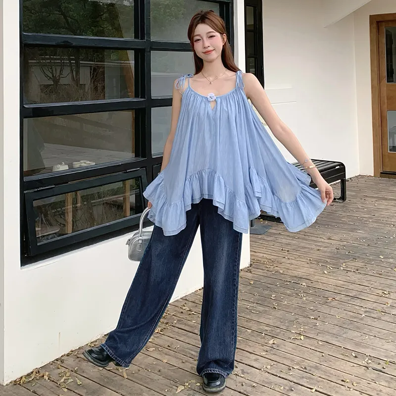 ELOF Jeans Women's Blue-3