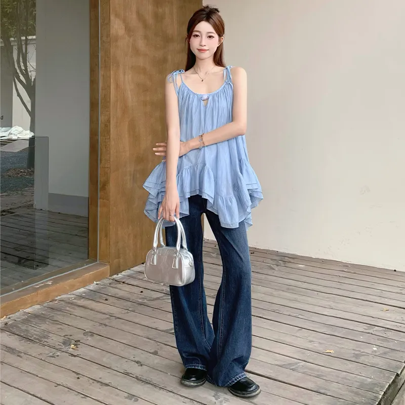 ELOF Jeans Women's Blue-1