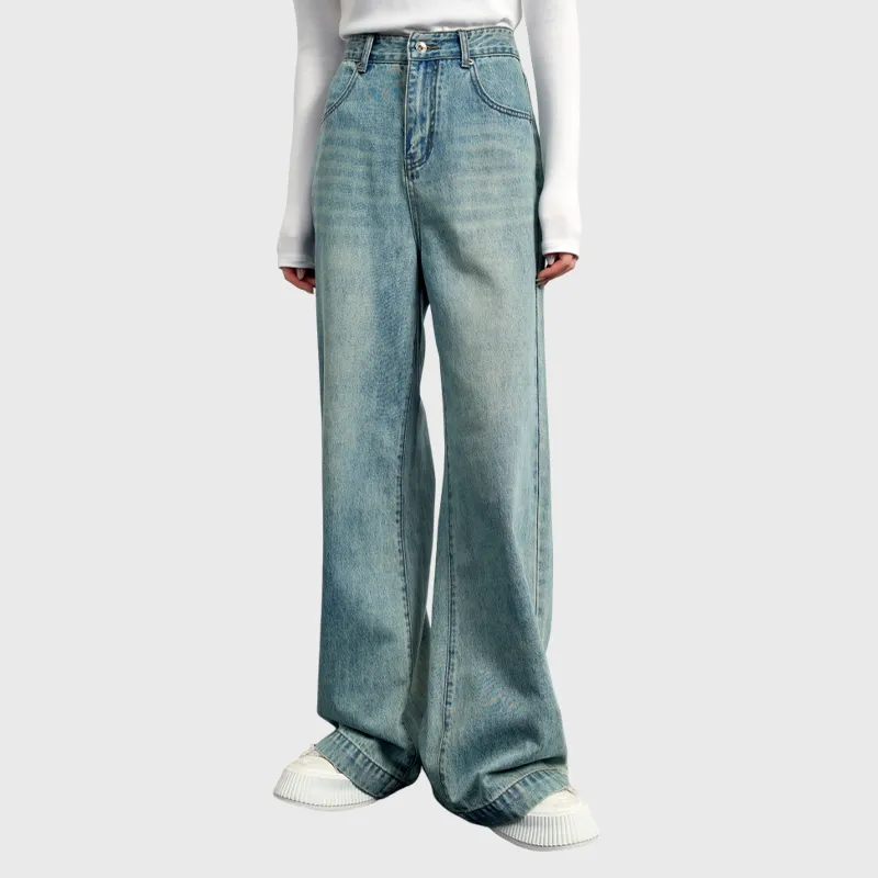 ELOF Jeans Women's Blue-3