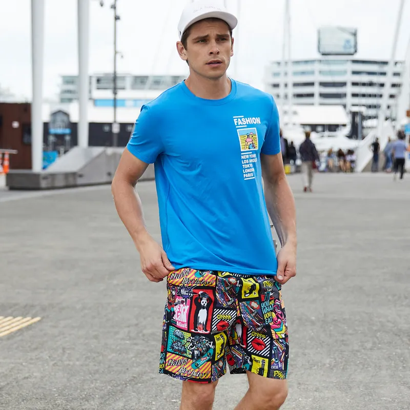 GAILANG Beach Shorts Men's Multicolor-3