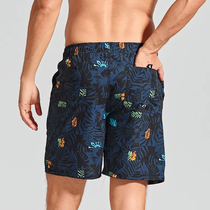 GAILANG Beach Shorts Men's Navy Blue-4