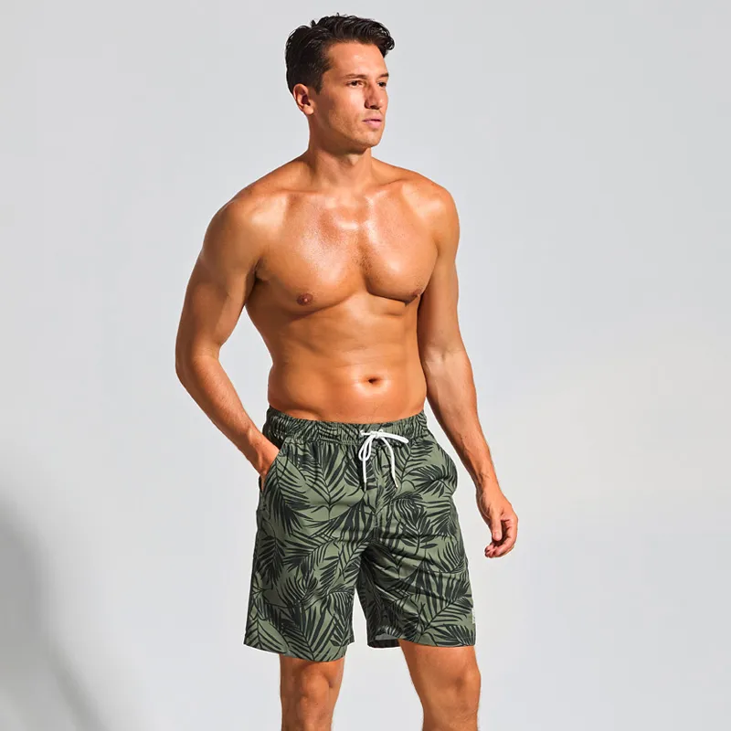 GAILANG Casual Shorts Men's Olive Green-2