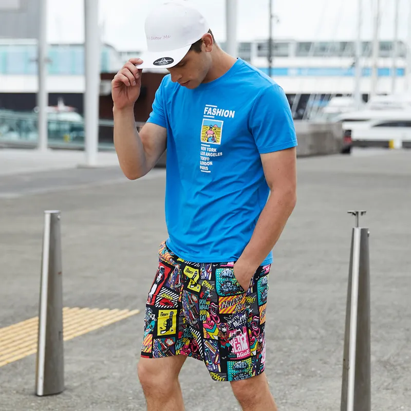 GAILANG Beach Shorts Men's Multicolor-5