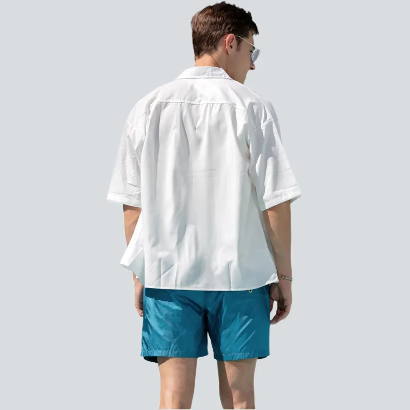 GAILANG Beach Shorts Men's Peacock Blue-3