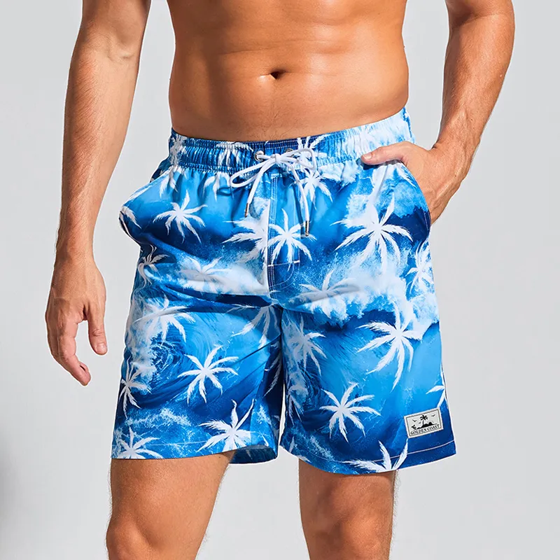 GAILANG Casual Shorts Men's Dark Sky Blue-2