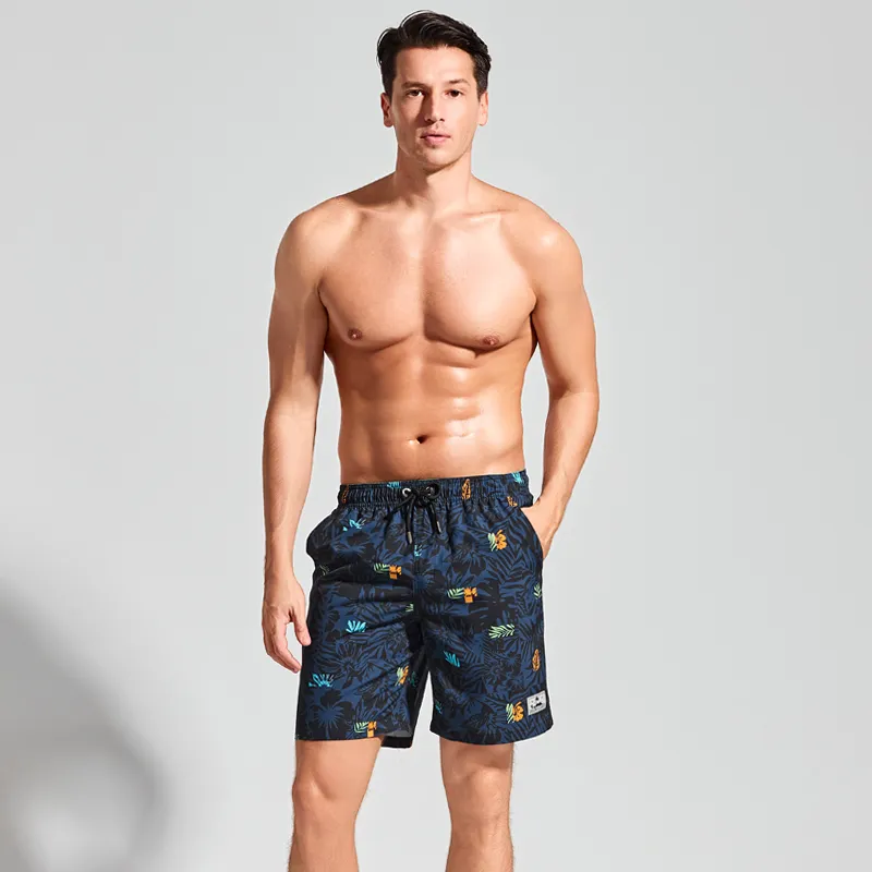 GAILANG Beach Shorts Men's Navy Blue-2