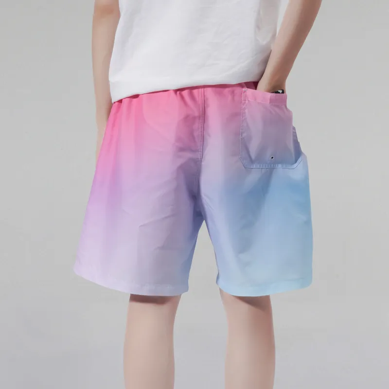 GAILANG Beach Shorts Men Pink-4