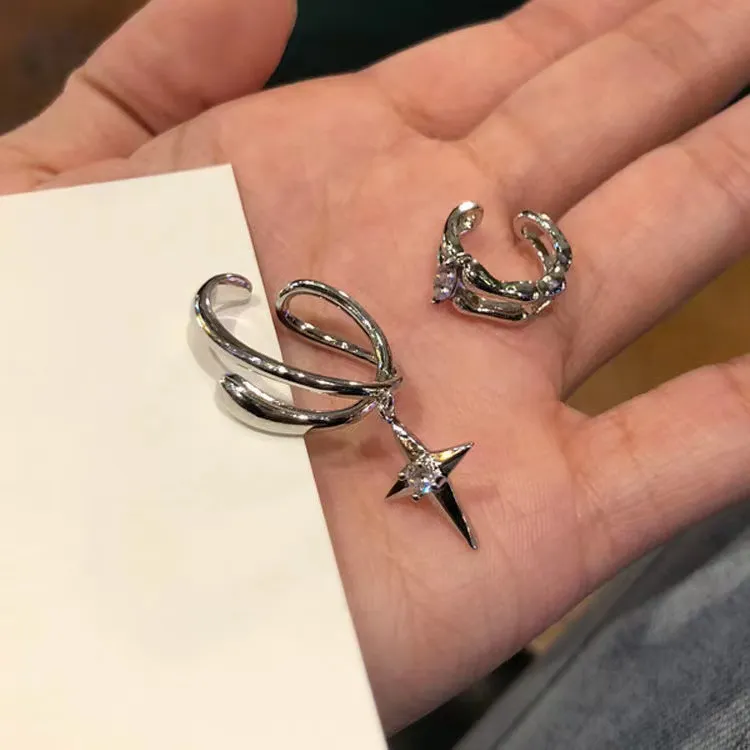 Floating Joy Alloy Clip On Earrings Women's-3