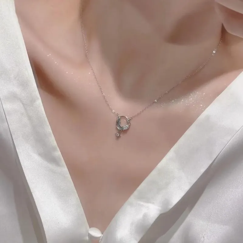 Floating Joy 925 Sterling Silver Necklaces Women's Year Of The Snake Good Luck-2