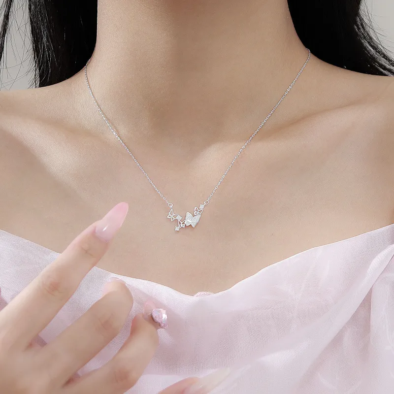 Floating Joy Titanium Steel Necklaces Women's Year Of The Snake Good Luck-2