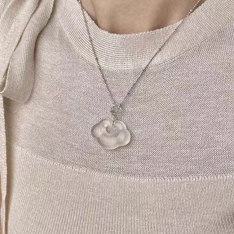 Floating Joy 925 Sterling Silver Necklaces Women's-4