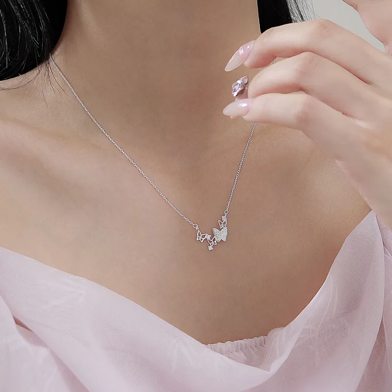Floating Joy Titanium Steel Necklaces Women's Year Of The Snake Good Luck-1