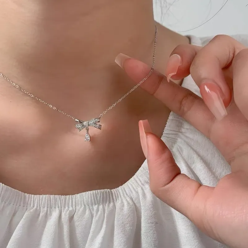 Floating Joy 925 Sterling Silver Necklaces Women's-1