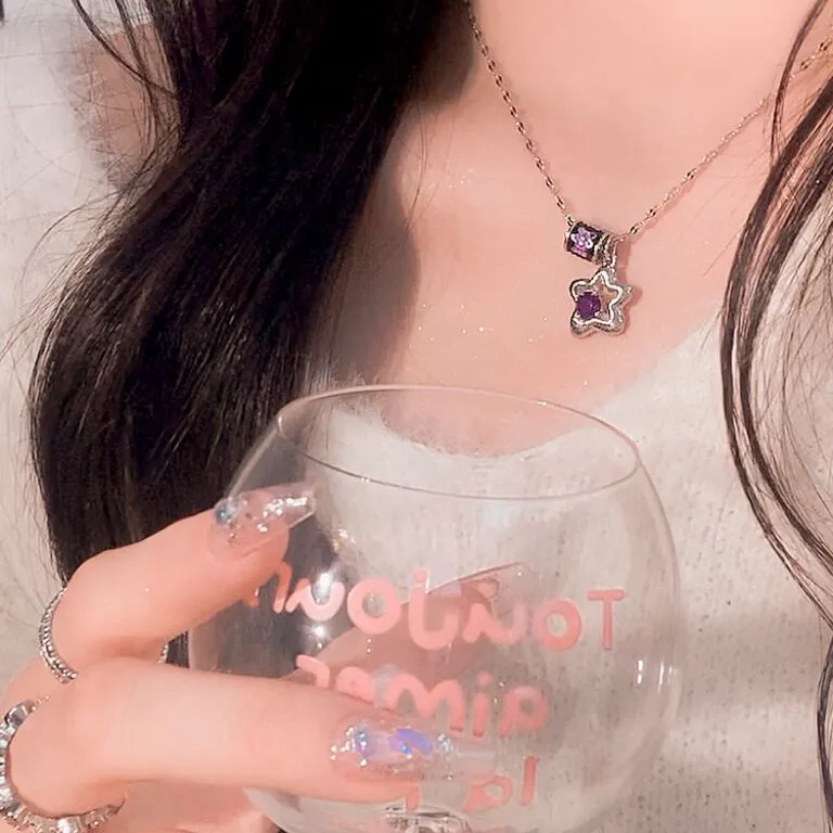 Floating Joy Alloy Necklaces Women's-3