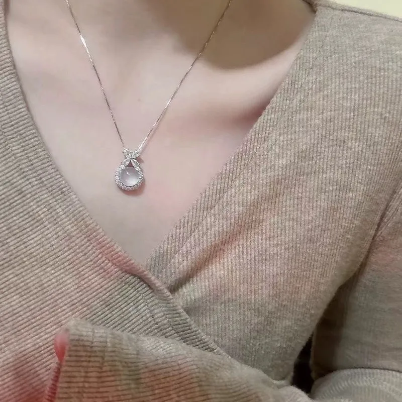 Floating Joy 925 Sterling Silver Necklaces Women's-2