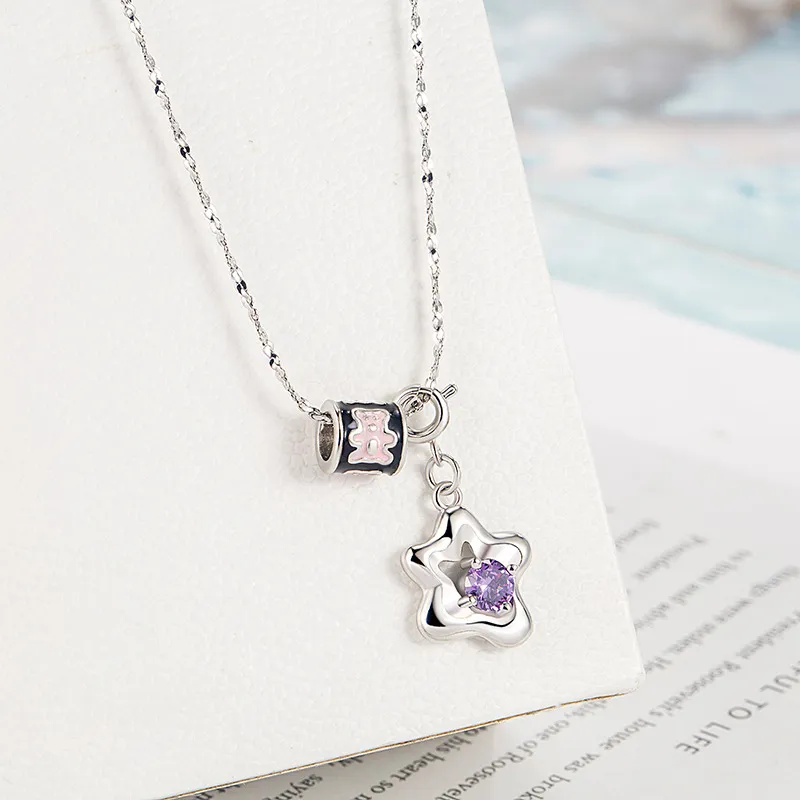Floating Joy Alloy Necklaces Women's-7