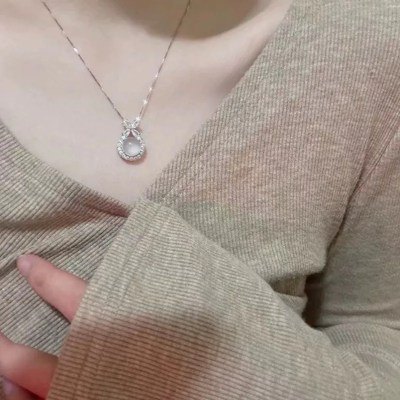 Floating Joy 925 Sterling Silver Necklaces Women's-1