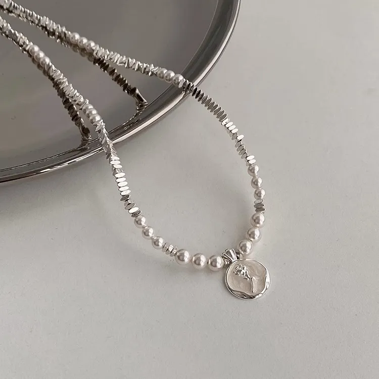 Floating Joy Alloy Necklaces Women's-5
