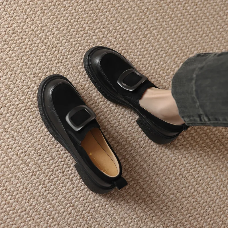 FMM Loafers Women's Black/Brown-4