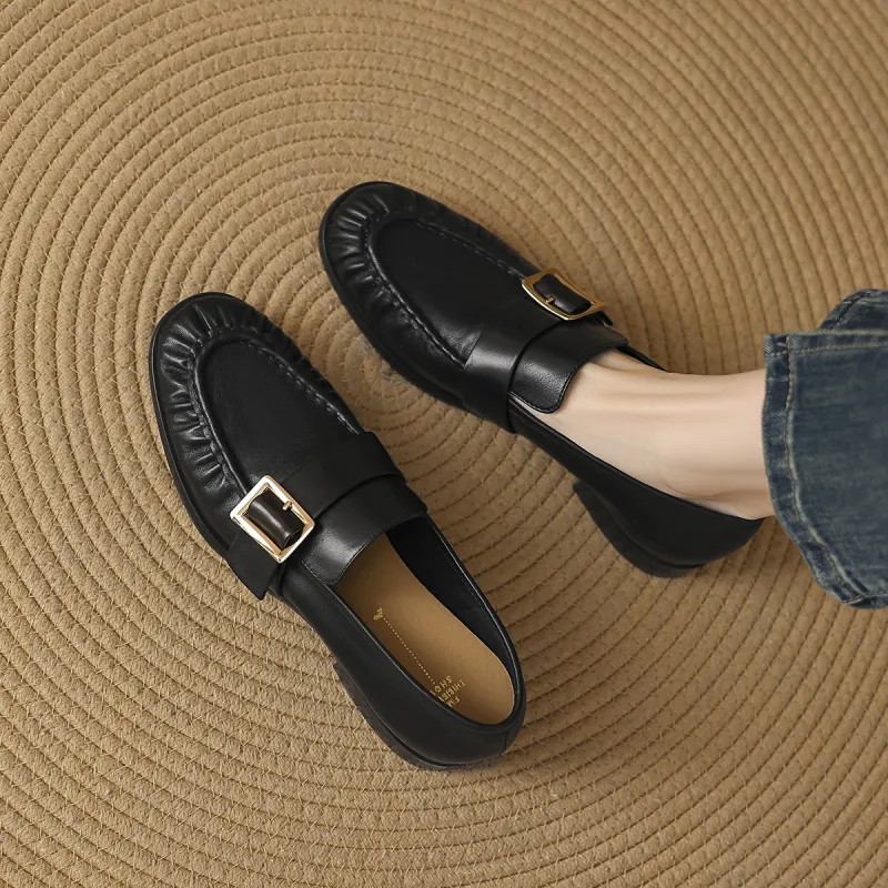 FMM Loafers Women's Black/Apricot-3