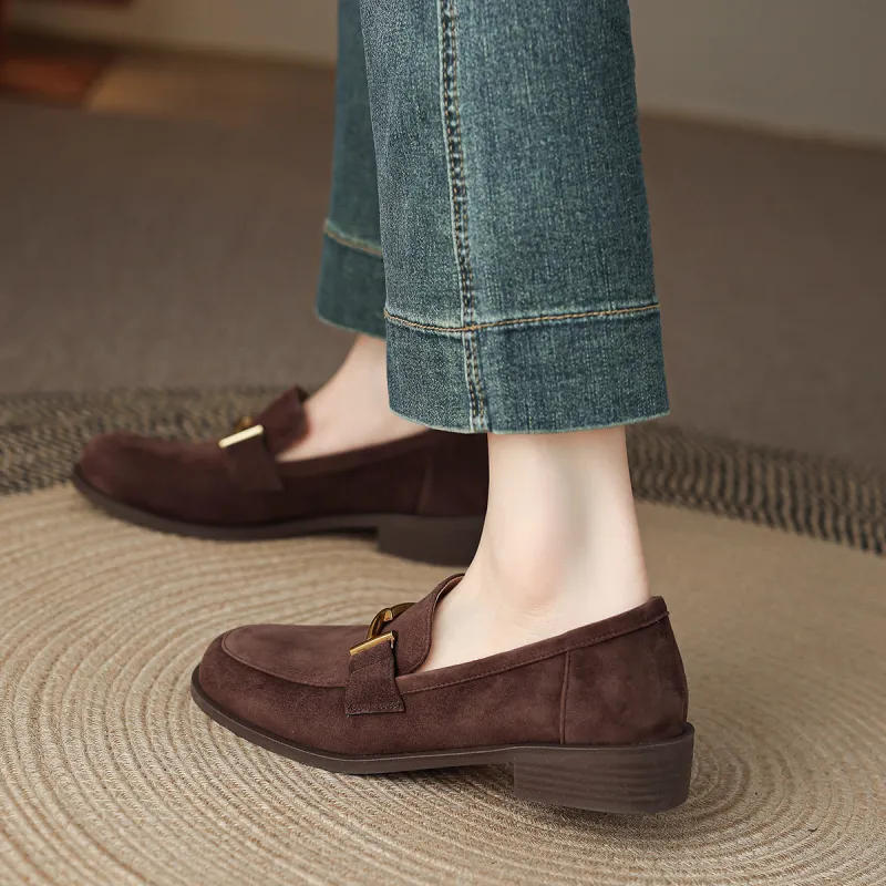 FMM Loafers Women's Black/Brown-7