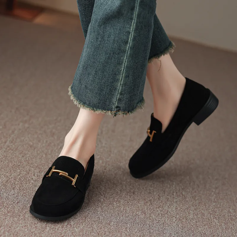 FMM Loafers Women's Black/Brown-2