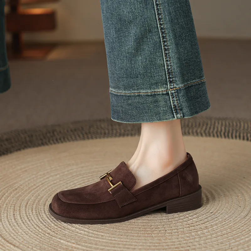 FMM Loafers Women's Black/Brown-6