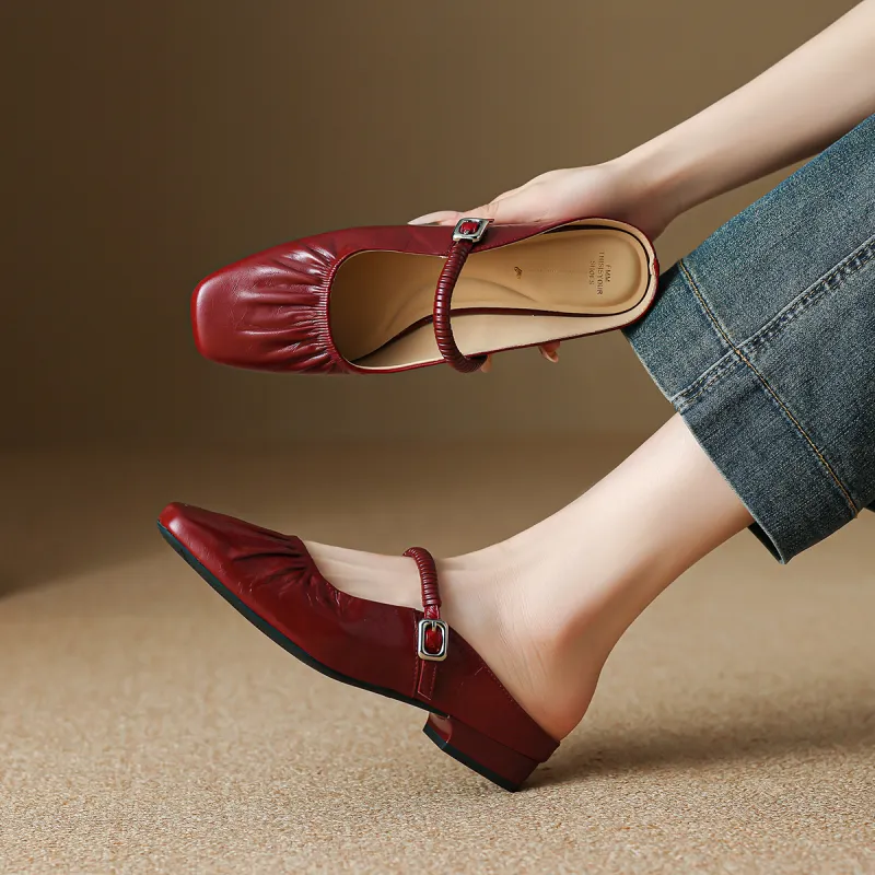 FMM Closed Toe Slippers Women's-8