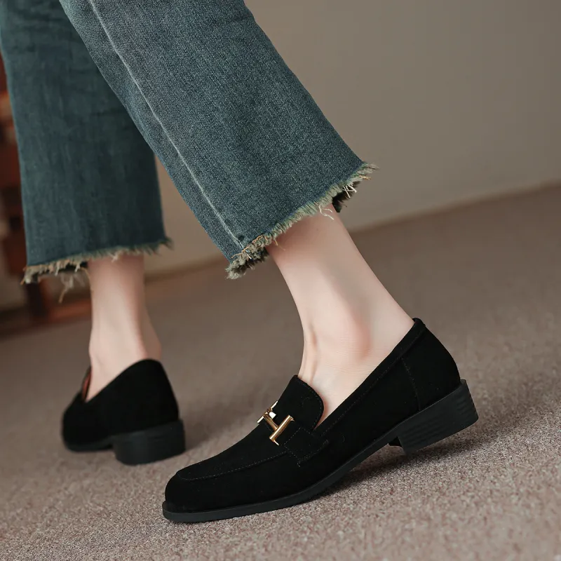 FMM Loafers Women's Black/Brown-3