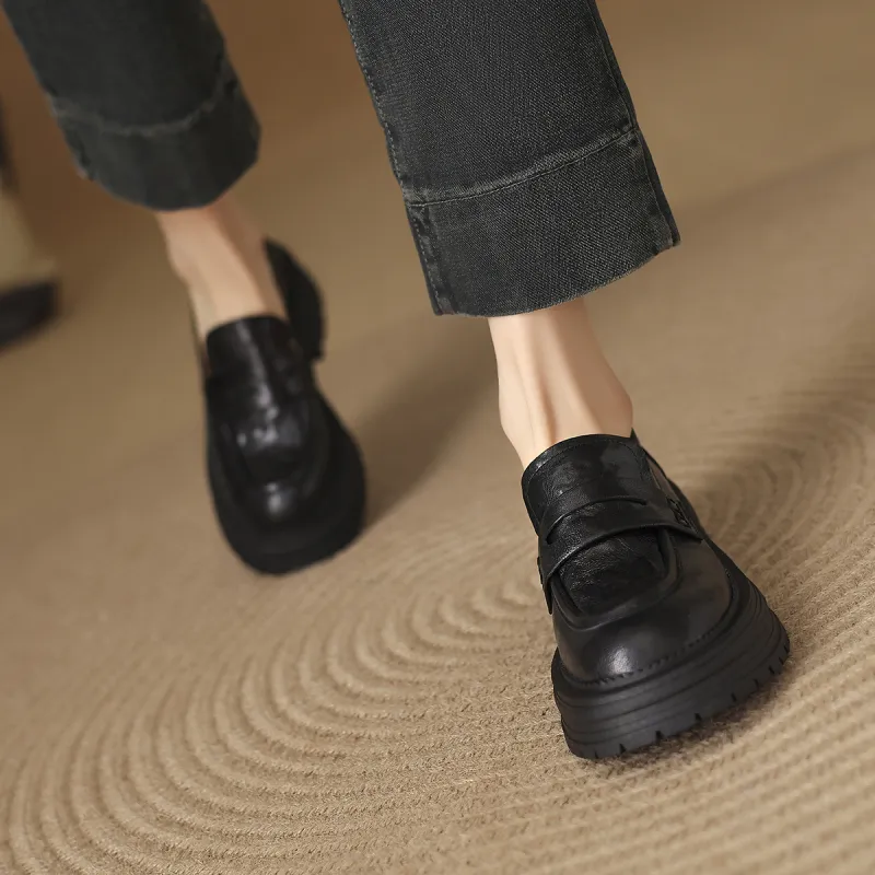 FMM Loafers Women's Black/Brown-2