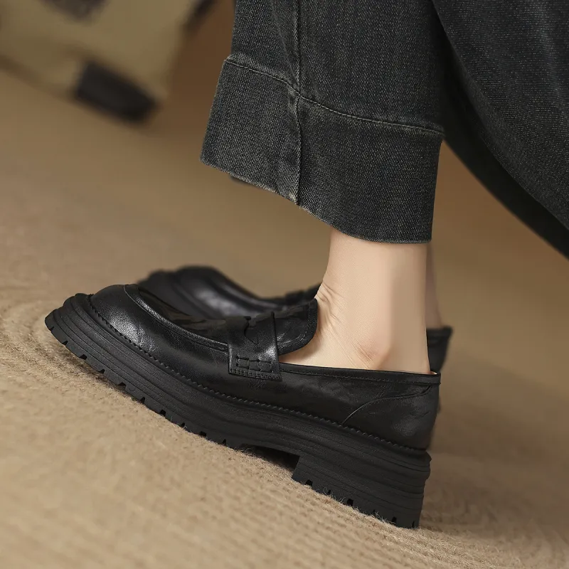 FMM Loafers Women's Black/Brown-4