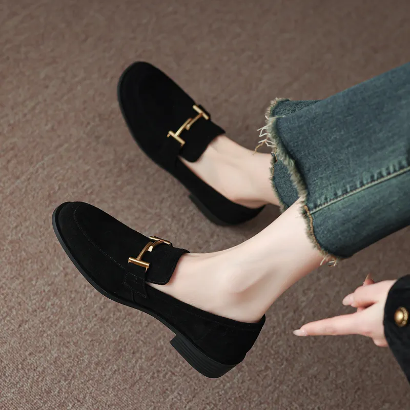 FMM Loafers Women's Black/Brown-4