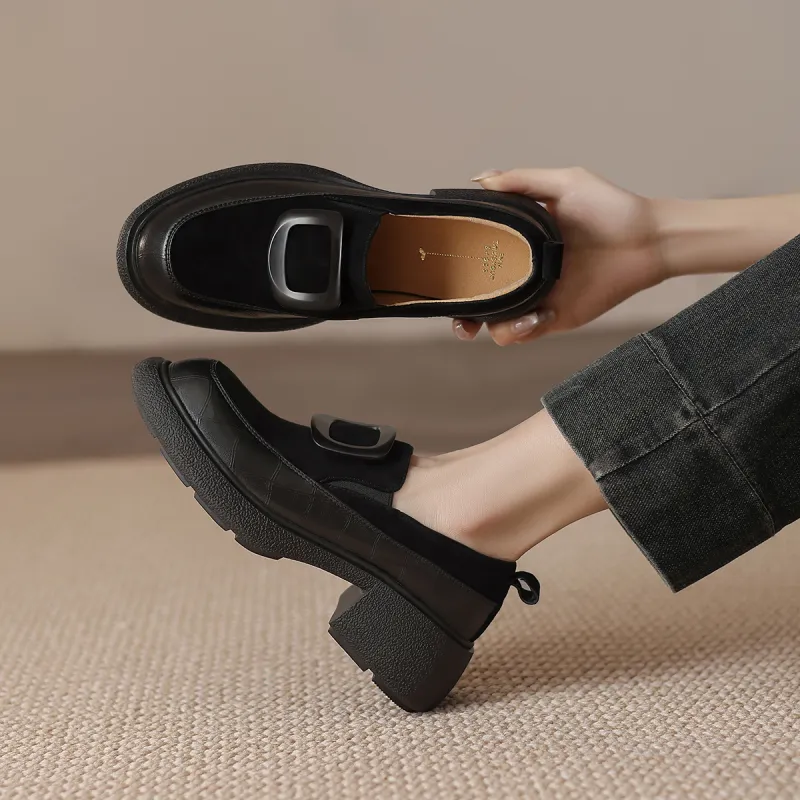 FMM Loafers Women's Black/Brown-1