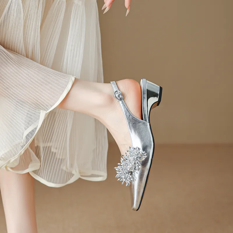 FMM Chunky Heel High Heels Women's-7