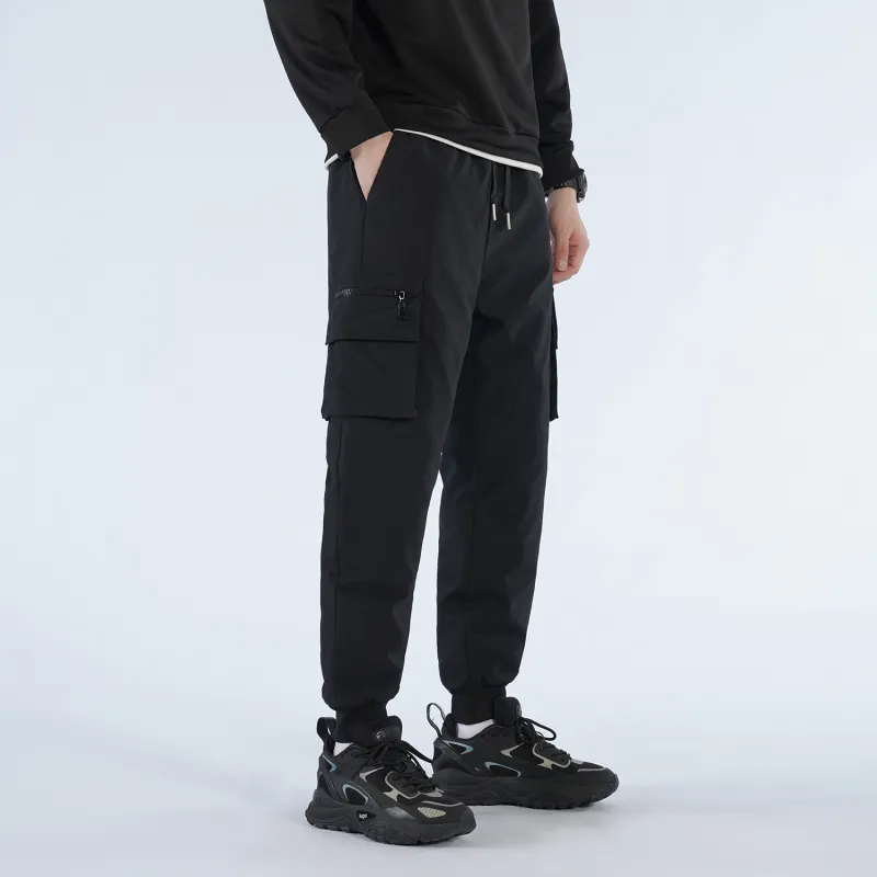 YAYA YAYA Down Pants Unisex Black-4