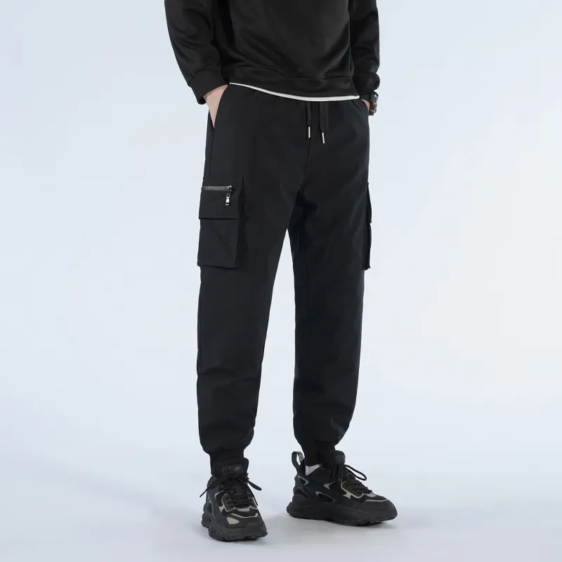 YAYA YAYA Down Pants Unisex Black-3
