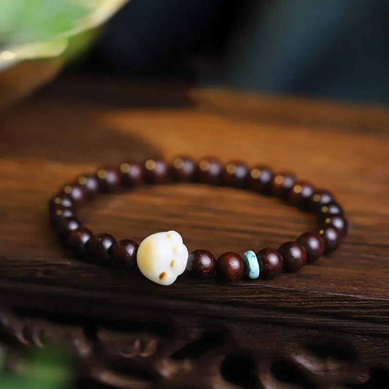 Treasure Club Rosewood Precious Wood Bracelets Unisex-1
