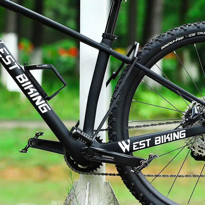 WEST BIKING Bicycle Locks Anti Squeeze And Rust Resistant Coded Lock-4