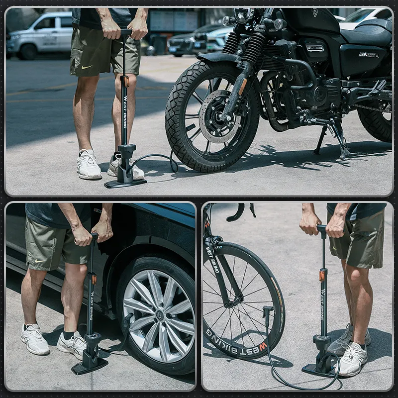 WEST BIKING Bike Balls Balloon Electric Vehicle Motorcycle Car Toy Bicycle Pumps Unisex-7