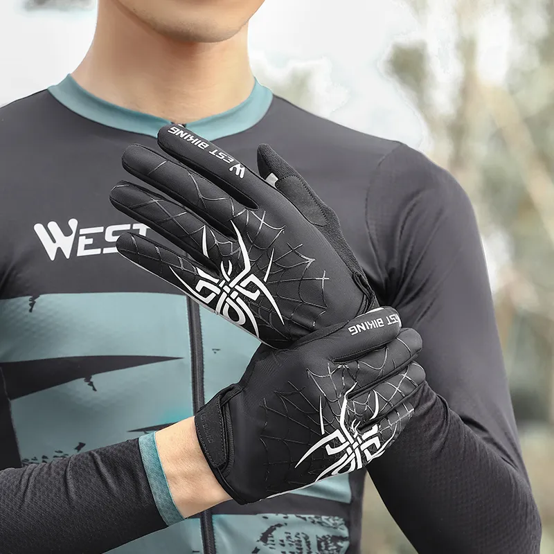WEST BIKING Riding Equipment Cycling Glove Outdoor Unisex Polyamide-7