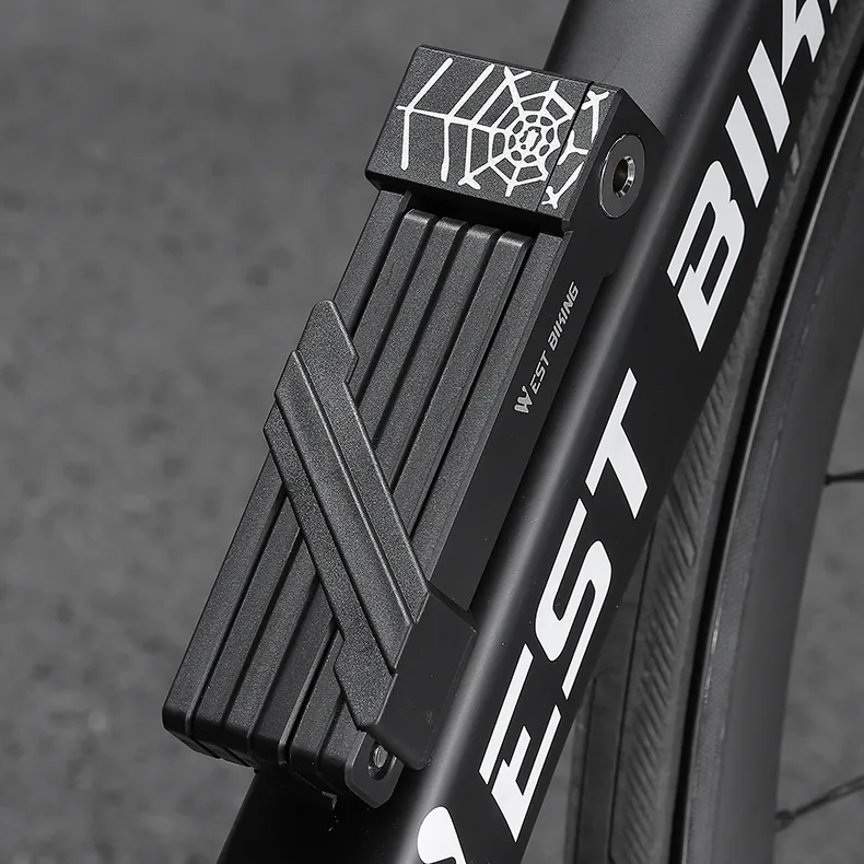 WEST BIKING Bicycle Locks Folding Lock-8