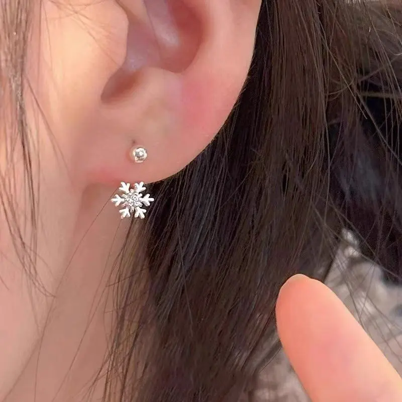 Kim Heng Hee S999 Fine Silver Stud Earrings Women's-4