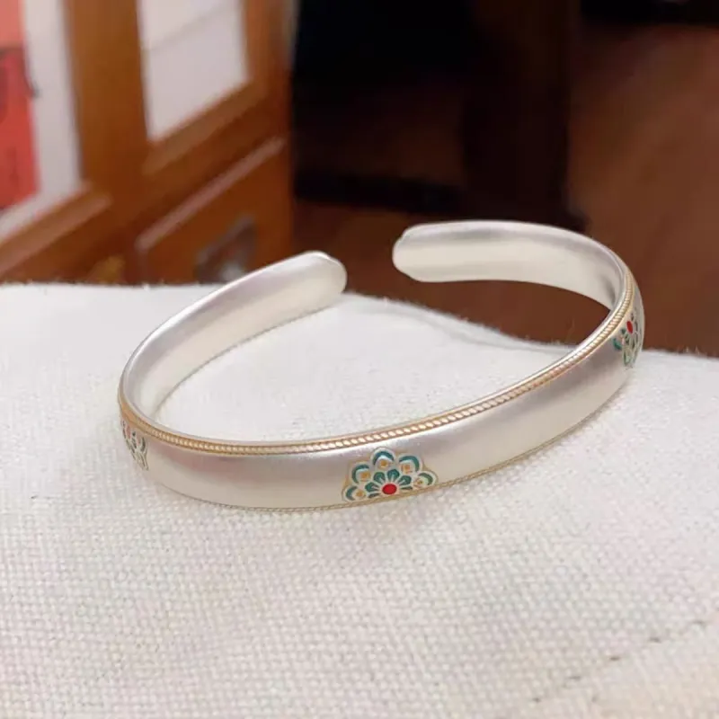 Kim Heng Hee S999 Fine Silver Sterling Silver Bracelets Unisex-1