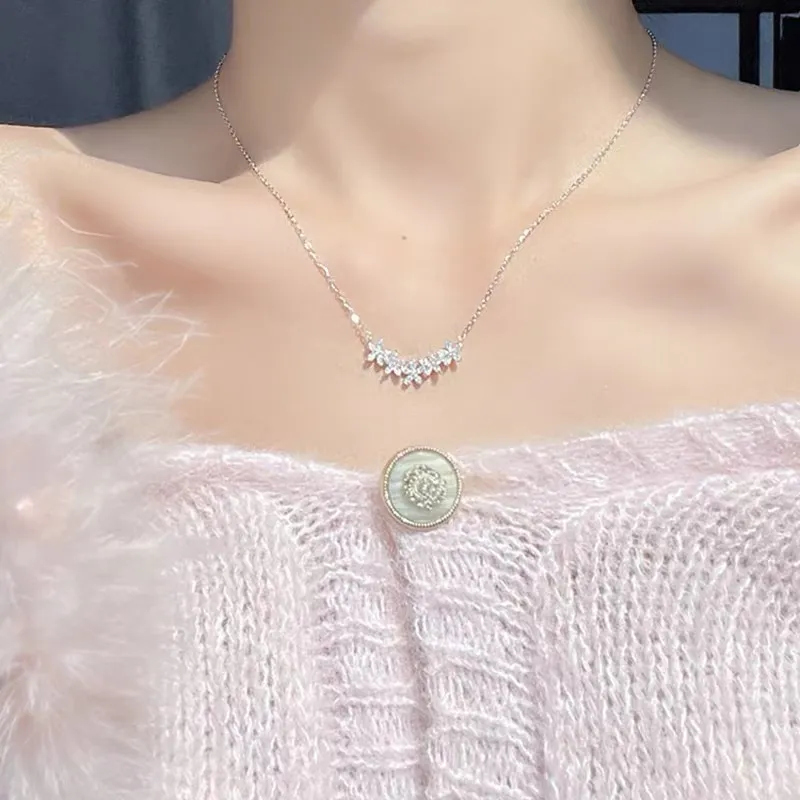 Kim Heng Hee S925 Silver Necklaces Women's-2