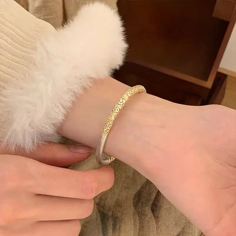 Kim Heng Hee S999 Fine Silver Bangles Women's-4