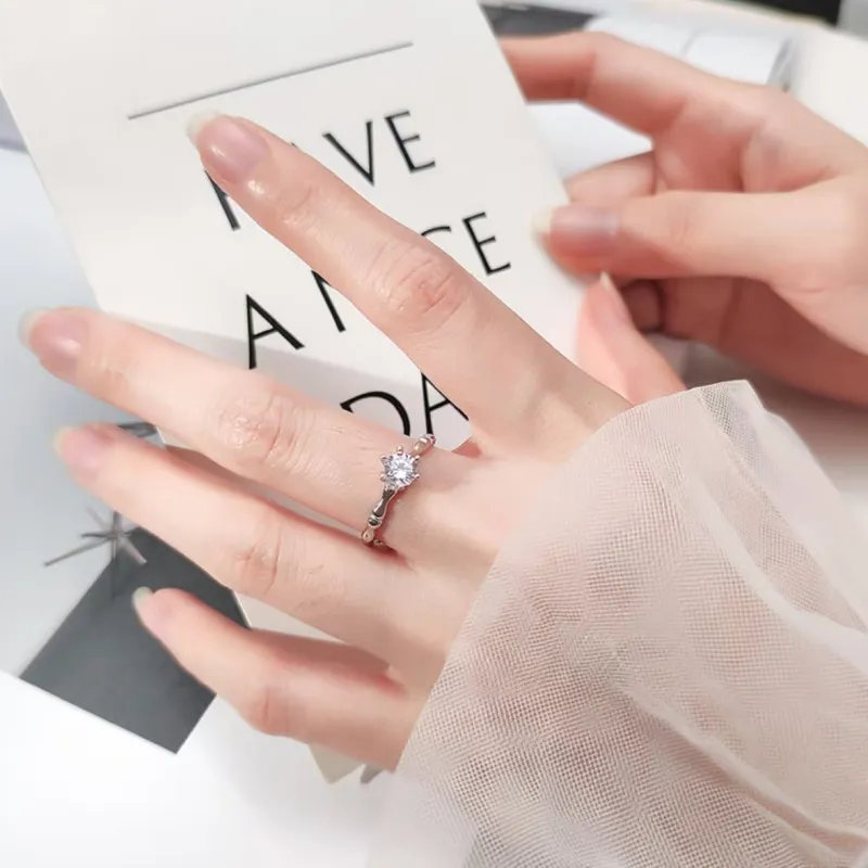 Kim Heng Hee S925 Silver Rings Women's-3